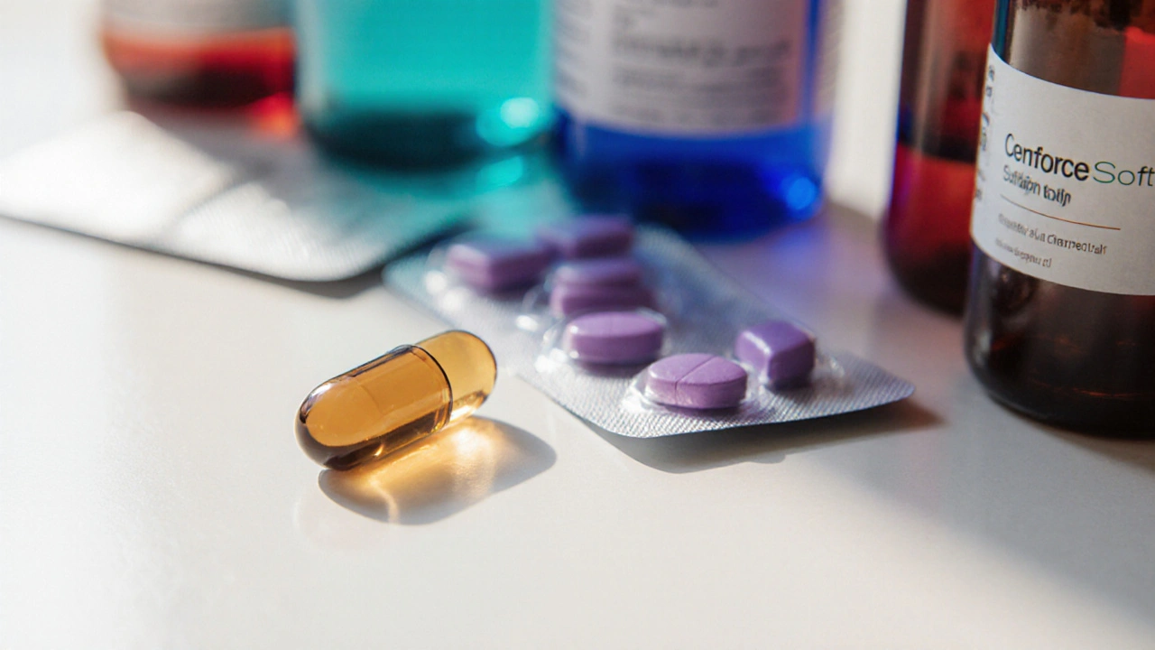 Cenforce Soft (Sildenafil) vs Top ED Medication Alternatives - 2025 Comparison