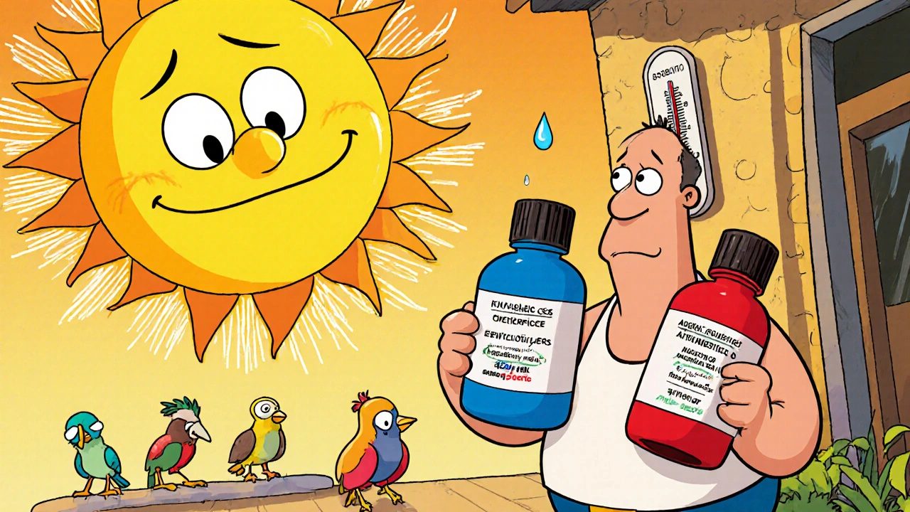 Heat Safety Tips for Diuretic and Anticholinergic Users