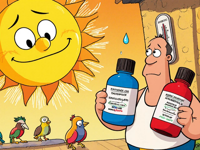 Heat Safety Tips for Diuretic and Anticholinergic Users