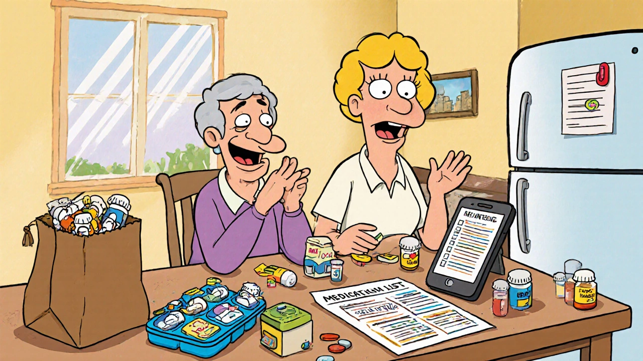 How to Organize a Medication List for Caregivers and Family