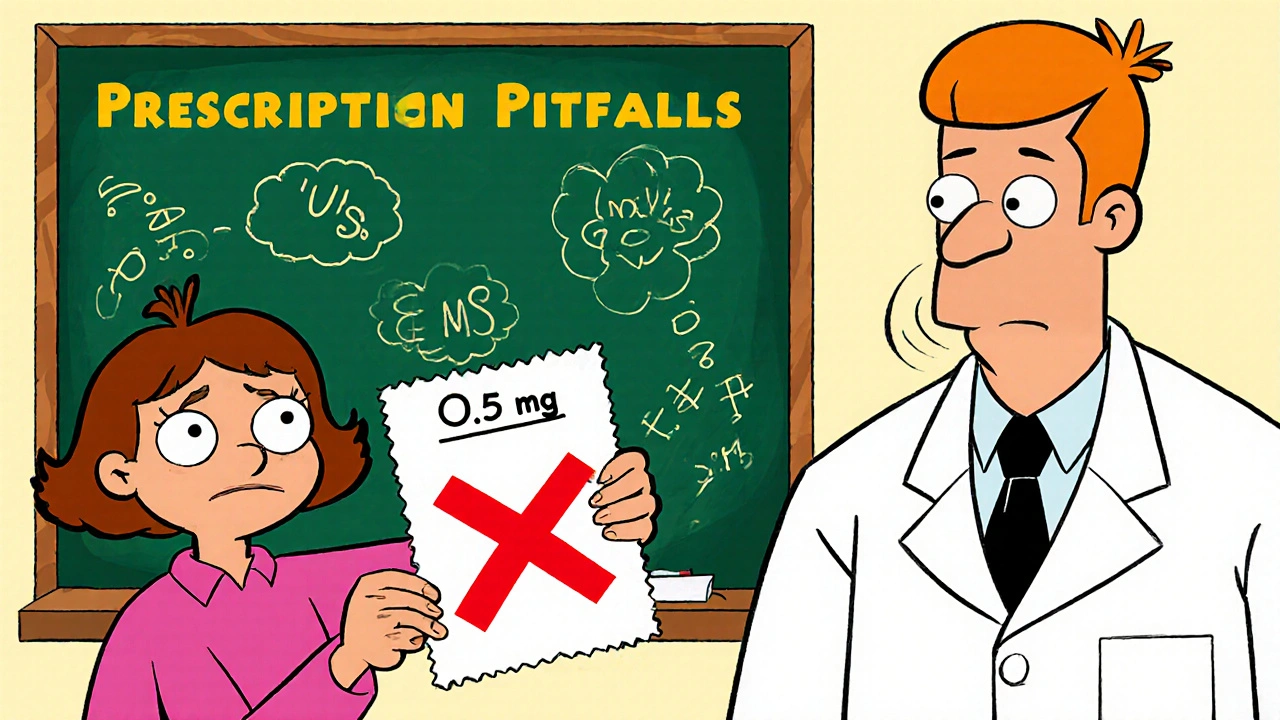 Prescription Writing Errors and How to Catch Them as a Patient