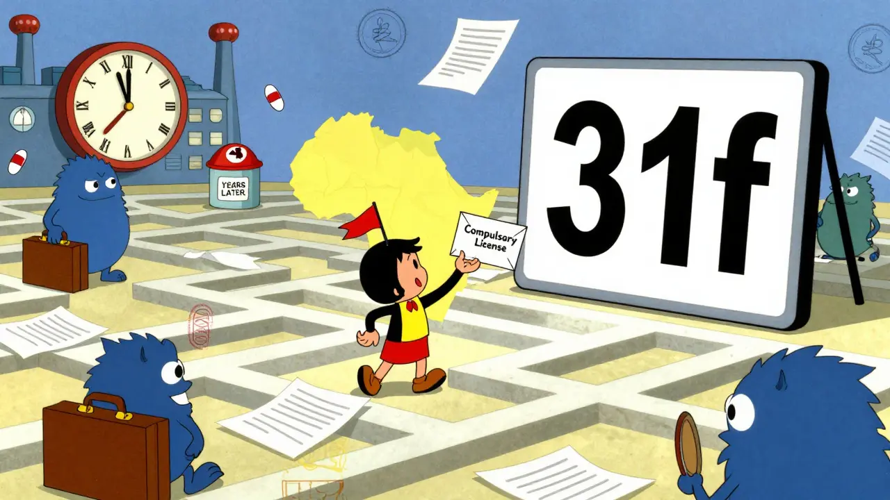 Tiny country struggling to send a license request through a maze of bureaucracy