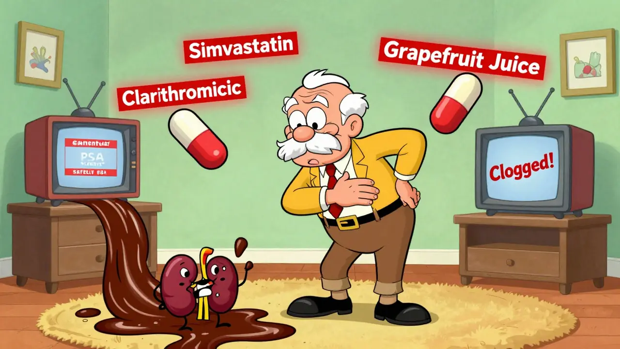 Rhabdomyolysis from Medication Interactions: How Common Drug Combos Cause Muscle Breakdown